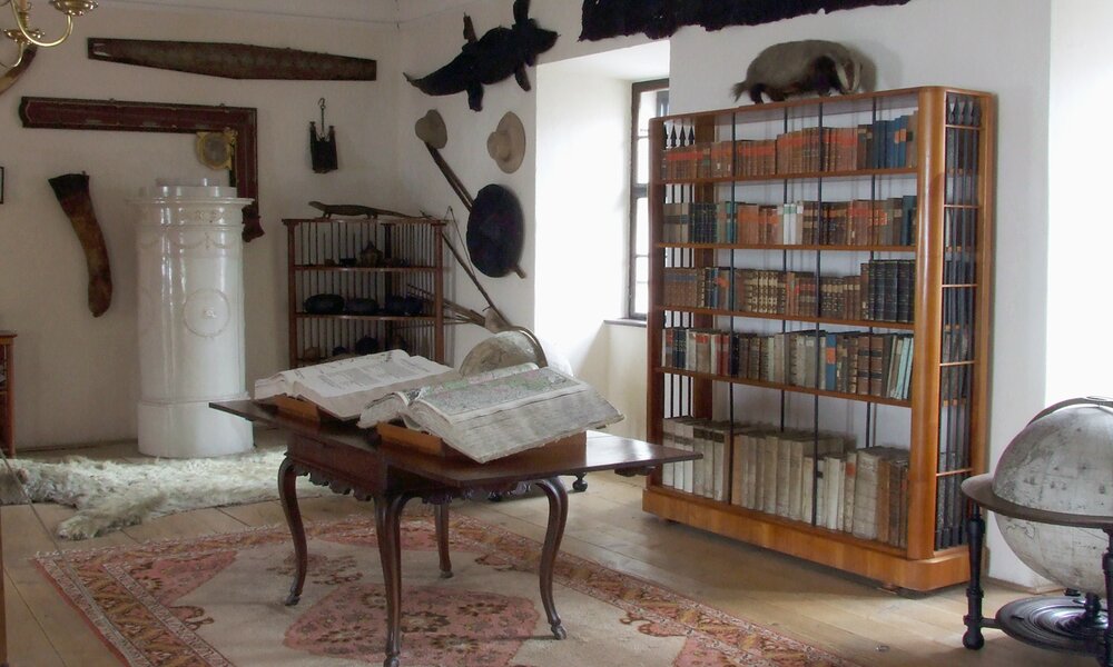 Přírodovědné sbírky.