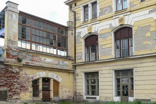 Hlavní nádraží České Budějovice, severní část hlavní budovy, 2020