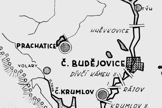 Plánované přehrady na horní Vltavě, 1962
