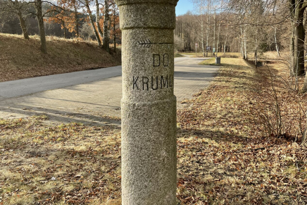 Trhové Sviny, rozcestník