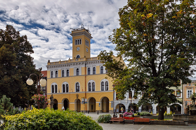 Obnovená radnice ve Frenštátě Radhoštěm