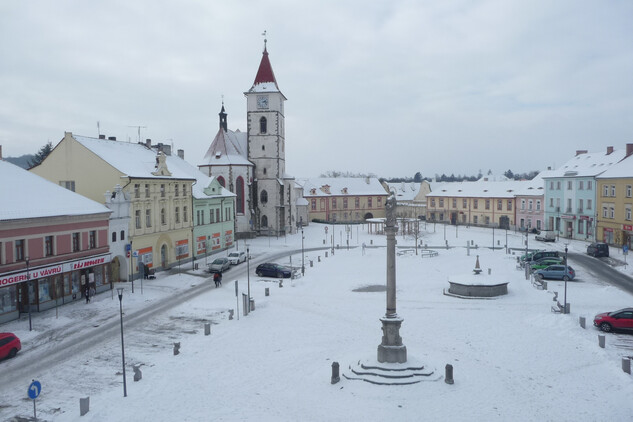 Horažďovice, Mírové náměstí. Foto: Radka Kočí, Městský úřad Horažďovice