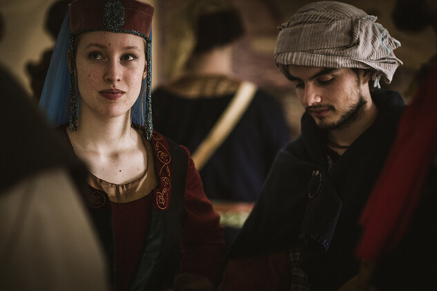 Na památkovém ústavu v Telči proběhl historický strategický LARP, foto Petr Luba