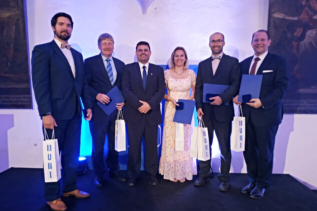 Ocenění spolupracovníci Univerzitního centra Telč (foto: Univerzitní centrum Telč)