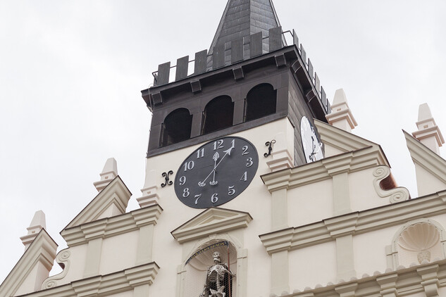 Havlíčkův Brod, Stará radnice, detail průčelí