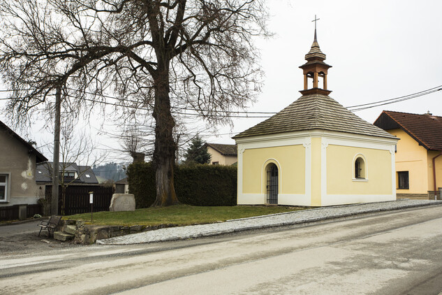 Kaple sv. Petra a Pavla v Bílém Kameni, současný stav, foto: L. Herbricková