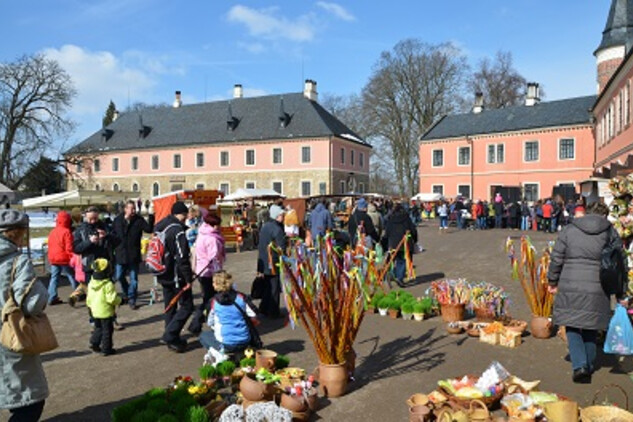 Sychrov, velikonoční trhy
