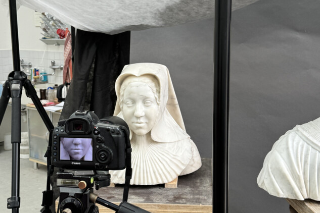 Fotografování bust v ateliéru
